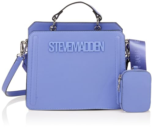 Steve Madden Damen Bevelyn Convertible Crossbody Bag, Lila Swirl