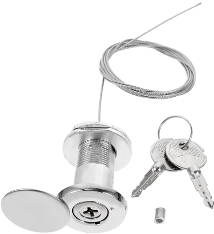Veemoon 1 Satz Klappentürschloss Garagentorgriff Garagentorzubehör Garagentor Hardware Kit Garagentor Teile Garagentor Notentriegelungsschloss Garagentor Hardware