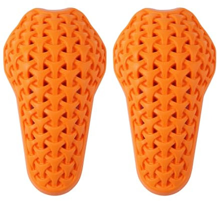 WOSAWE Juego de almohadillas protectoras extraíbles aprobadas por la CE para motocicleta, equipo de armadura suave (coderas)