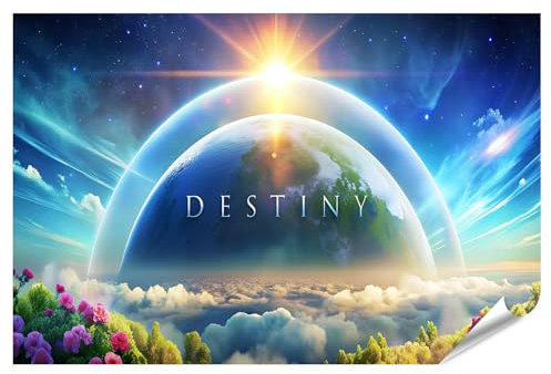 islandburner XXL Bild Poster Destiny lebendiges Design Wandbild Premium Bilder Fotodruck