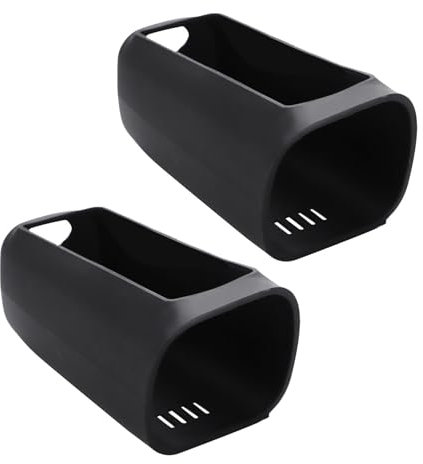 2 Stück Silikonhülle Kompatibel mit eufy S330, Langlebig Silikonhülle für Eufy Cam 3 Überwachungskamera aussen, Wasserdicht, Weich, Security Kamera Silikon Wetterfeste Case Cover