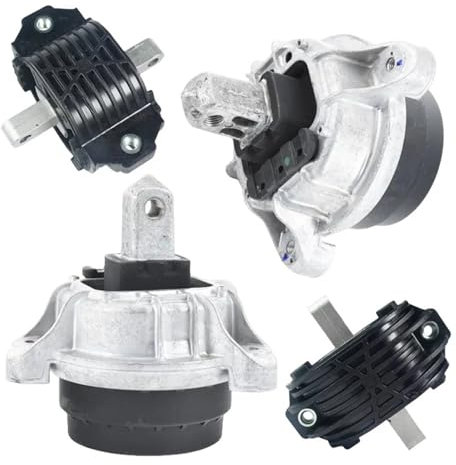 OLQYBD Motor-Getriebe-Montagesatz Kompatibel mit BMW F07 F10 F11 F06 F12 F13 F02 N52 N54 N55 22116777365 22116786528 22326775916 Motor- und Getriebe-Montagesatz Motorhalterung