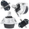 OLQYBD Motor-Getriebe-Montagesatz Kompatibel mit BMW F07 F10 F11 F06 F12 F13 F02 N52 N54 N55 22116777365 22116786528 22326775916 Motor- und Getriebe-Montagesatz Motorhalterung