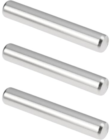 ECSiNG 50Pcs Wheel Drive Hex Hub Poles Pins 304 Stainless Steel Wheel Hex Drive Adaptor Pin for 1/8 Scale RC Buggy 2.5x17mm