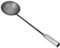 COLLBATH cuchara pala de acero inoxidable cucharón de sopa espátula para wok de acero inoxidable utensilios de wok cucharón para wok cucharón de cocina cuchara de cucharón planchar Plata