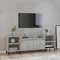 UJCHVHN Item-Mobile TV grigio cemento 160x35x55 cm in legno ingegnerizzato, centri di intrattenimento e supporti TV