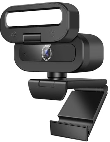 Cryofu Transmisión de vídeo en directo 4K 60FPS USB Webcam Autofocus Cámara de enfoque automático Micrófono giratorio Luz de llenado para PC portátil Streaming