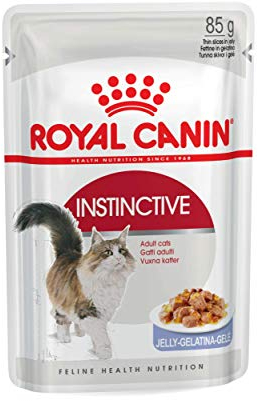 Royal Canin Instinctive Jelly | 12 x 85 g | Nassfutter in Gelee für ausgewachsene Katzen | Zur Unterstützung der Harnwege und des Gewichts | Ausgewogene Rezeptur