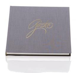Rössler Papier 18781002104 - Gästebuch Forever, 192 Seiten, 21 x 21 cm, grau, 1 gebundenes Buch