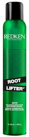 Redken Root Lifter Volumizing Spray Foam | For All Hair Types | Provides Body, Volume & Anti-Frizz Protection | Medium Control | 10.58 Oz