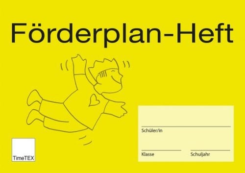 TimeTEX Förderplan-Heft A5 quer - Förderplanheft - Timetex 10713