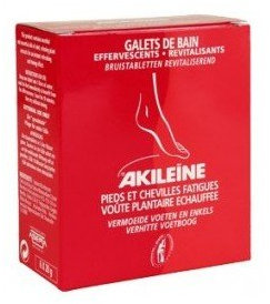 AKILEINE SOINS ROUGES Galet bain revita 6x20g