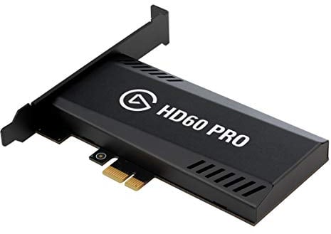 Elgato Game Capture HD60 Pro Stream and record in 1080 p 60, Superior Low Latency Technology, H.264 Hardware Encoding, PCIe