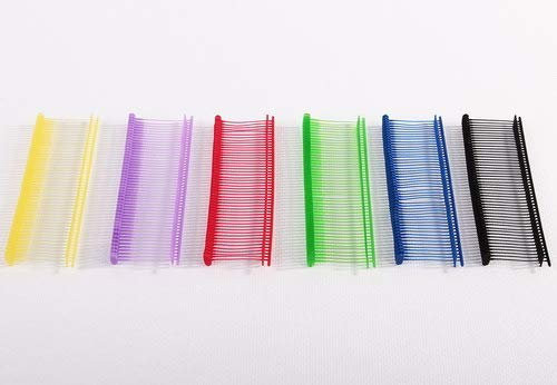 Heftfäden schwarz Standard TagPin 15mm - 10.000 schwarze Kunststofffäden