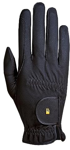 Roeckl Sports Reithandschuh ROECK-Grip Winter, Turnier Winter Handschuh, Schwarz 9