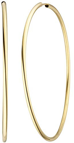 Jobo Damen-Creolen aus 14 Karat 585 Gold 57 mm