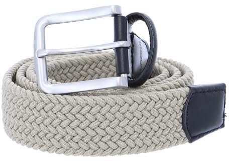 Vanzetti A Day at the Seaside 35mm Stretch-Strapbelt W90 Beige