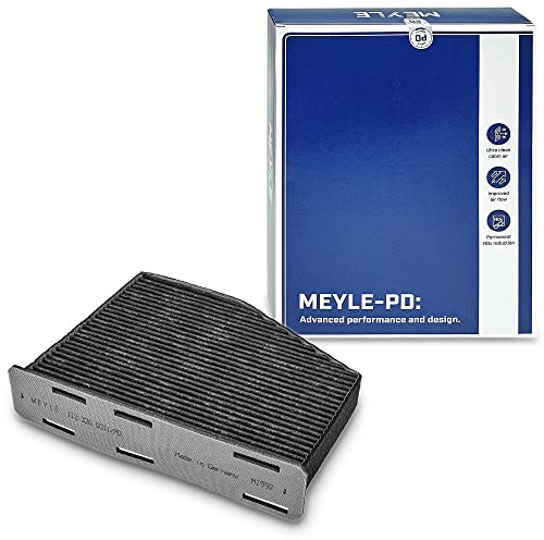 MEYLE 112 326 0011/PD Innenraumfilter Pollenfilter Filtereinsatz Aktivkohlefilter Höhe: 57 Breite: 285 Länge: 214 Kompatibel mit VW Golf 6 5K1 Golf 5 Schrägheck 1K1 TOURAN 1T1, 1T2 TIGUAN 5N