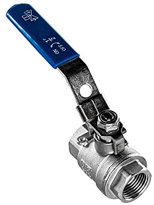FSA Kugelhahn Edelstahl 316 1/2 2-Teilig 2-Wege