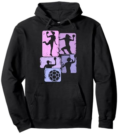 Handball Handballerin Mädchen Kinder Frauen Pullover Hoodie