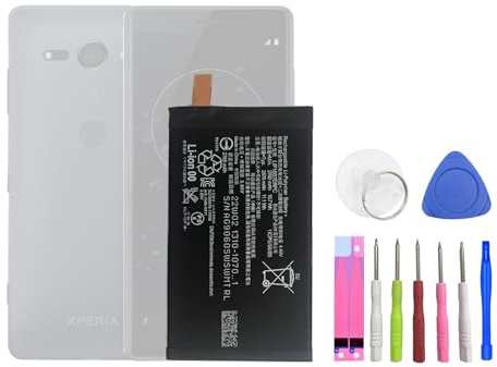 HIGHAKKU Ersatzakku Batterie LIP1657ERPC kompatibel mit Sony Xperia XZ2 Compact Mobile with Tools