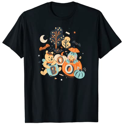 Disney Winnie the Pooh and Eeyore Halloween Boo T-Shirt