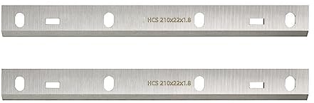 CONROS 8 210 x 22 x 1,8 mm HSS Hobelmesser Holzmesser, for PT85 HT850 HMS 850/2000 Bernardo PT200ED Kity PT8500