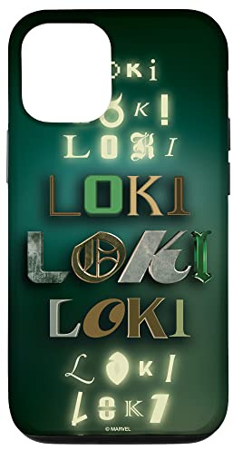 Marvel Studios Loki Buchstaben Hülle für iPhone 12/12 Pro