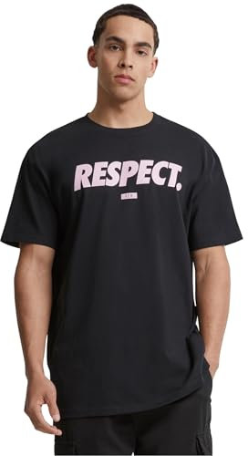 Mister Tee Herren Football's Coming Home Respect Oversize Tee Black, L
