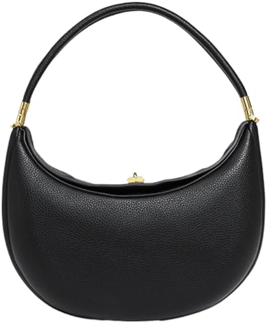 GSenhui Moon Bag Halbmond Crossbody Bag Damen Y2K Handtasche Hobo Bag Umhängetasche Elegant Tote Griff Klein Damen-Henkeltaschen Clutch Geldbörse Handbags