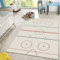 Sxakswol Teppich Wohnzimmer 120x170 cm Eishockey 3D Stadion - Für Küche, Esszimmer, Schlafzimmer - Kurzflor, Rutschfest, Waschbar, Weich, Pflegeleicht A2881
