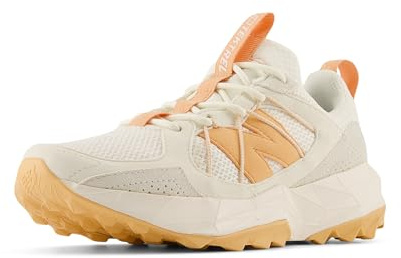 New Balance Damen Dynasoft Tektrel V1 Suede Trail Running Shoe, Meersalz/Permafrost/Dried Orange, 9 Wide