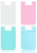 Leeneen 4Pack Silicone Self Adhesive Card Holders for Back of Phone,Card Holder Stick on,Phone Wallet Stick on,for Credit Card ID Business(White Pink)