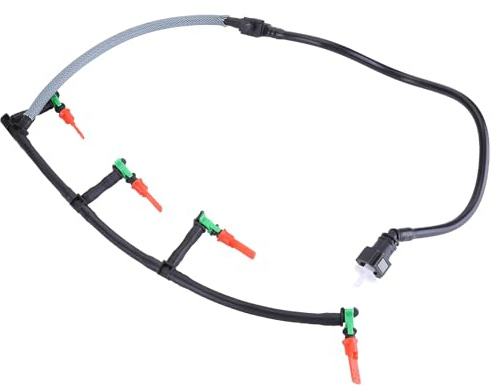 Injektor Rückkehr Linie Kraftstoff Linie 1756563 Kompatibel für FORD Ranger 2,2 TDCI Rücklaufleitung Leckschlauch, Einspritzdüsen Rücklaufleitung Schlauch