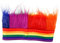 OATIPHO Pride Regenbogen Hut Mit Perücke Und Kopfband Für Karneval Festival Und Kostümpartys Spaßaccessoire Für Erwachsene Rutschfest Und Partyzubehör
