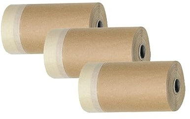 Scotch peinture (Adhésif kraft - 180mm x 20m de long, 3)