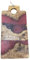 Didon Wood Planche à Découper en Bois d'Olivier avec Incrustation de Résine, 30 x 15 cm, Motif bleu, violet, vert, noir Artisanale (Violet)