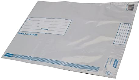 GoSecure Lightweight 460x430mm Opaque Polythene Envelope (Pack of 100) PB11128