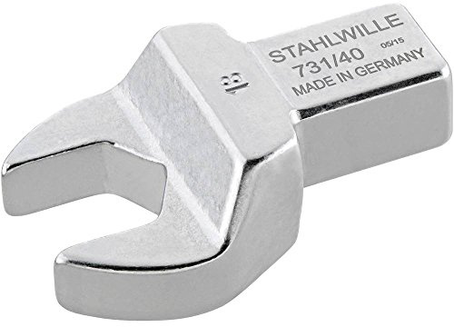 Stahlwille Maul-Einsteckwerkzeuge SW.18 mm Werkzeugaufnahme 14x18 mm, Silber, 731/40 18