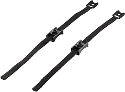 RITTAL Klettbandhalter zur schnellen Fixierung von Kabeln werkzeuglos RAL9005 10 Halter inkl. Klettband