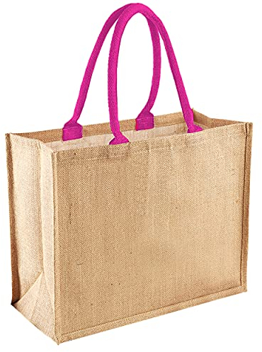 Westford Mill 407 Shopper, Unisex Tasche, Natural Forest Green, Einheitsgröße