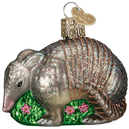 Old World Weihnachtsschmuck: Wildtiere, Glasornamente für Weihnachtsbaum, braun, 2½