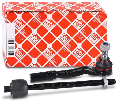 febi bilstein 26762 Spurstange mit Endstück und Sicherungsmutter, 1 Stück | Kompatibel mit: MERCEDES-BENZ CLS, E-CLASS, E-CLASS Pritsche/Fahrgestell, E-CLASS T-Model