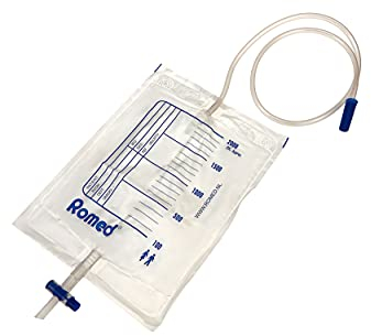Romed Urinbeutel 2 Liter mit Ventil und T-Ablass UB2LSTTV (Menge: 100 Stück)