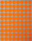Farbcodierung Etiketten Neon Orange 13mm runde Aufkleber – 1,3cm Klebepunkte 1200 Stück von Royal Green