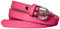 Caspar GU273 schmaler Damen Leder Gürtel Taillengürtel, Gürtelgröße:85, Farbe:fuchsia