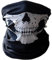 Multifunktionstuch | Schlauchtuch | Sturmmaske | Bandana | Totenkopf Halstuch Skelettmaske für Motorrad Fahrrad Ski Paintball Gamer Karneval Kostüm Skull Maske