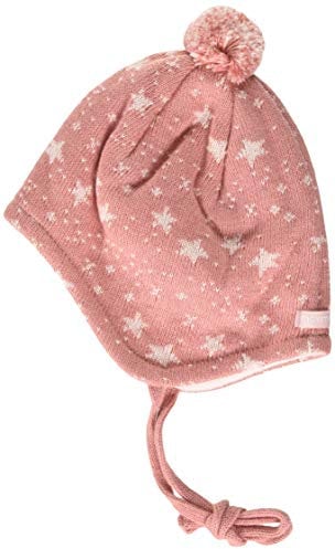 maximo Baby-Mädchen Band Beanie-Mütze, Dusty Rose/Dogwood, 39