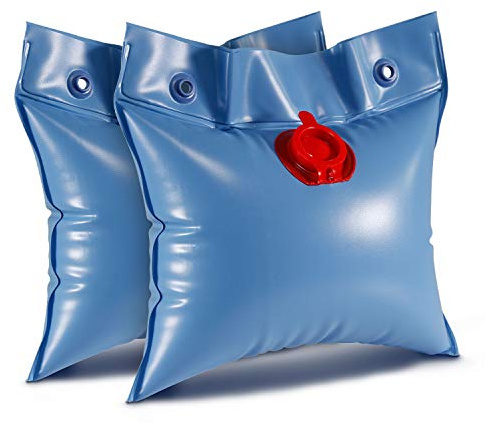 Paradies Pool Beschwerungssack 2er Set Wassersack für Abdeckplane Winter