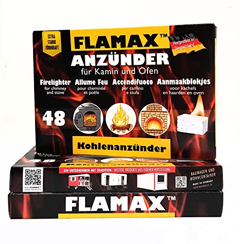 Ofenanzünder 3Pack je 48 St Kamin Anzünder Würfel Grillanzünder G